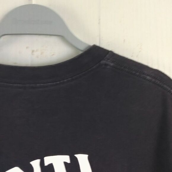 Anti Social Social Club T-Shirt Mens Extra Large Black Streetwear Double Sided - Picture 7 of 8